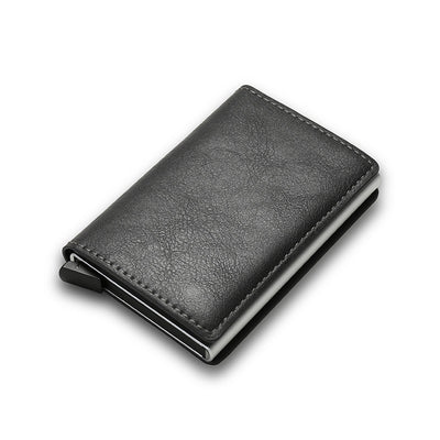 Credit Card Holder Smart Minimalist Wallet Pocket Men Women Slim Cardholder Bank Secure Creditcard Case - RAGIMA Emporium