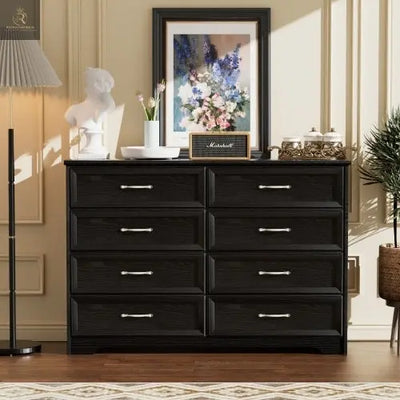 Particle Board With 8 Drawers Dressing Table - RAGIMA Emporium