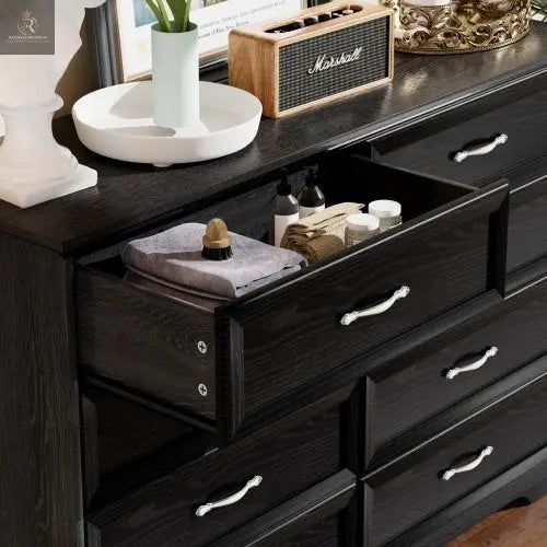 Particle Board With 8 Drawers Dressing Table - RAGIMA Emporium