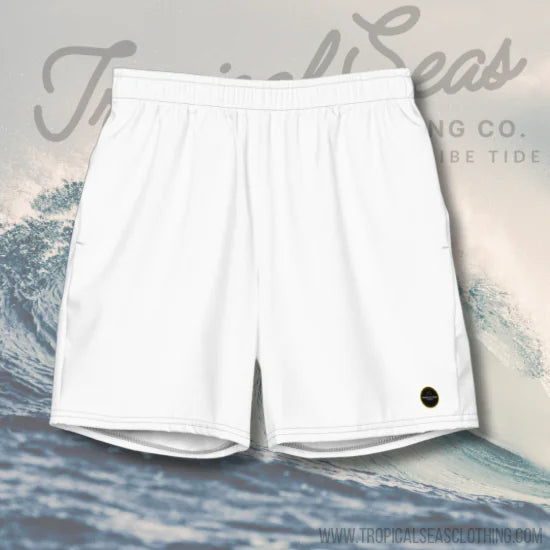 Men's White Eco Board Shorts - RAGIMA Emporium