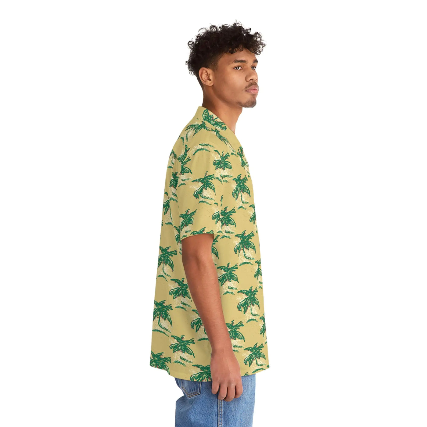 Men's Tropical Palm Mirage Hawaiian Shirt - RAGIMA Emporium