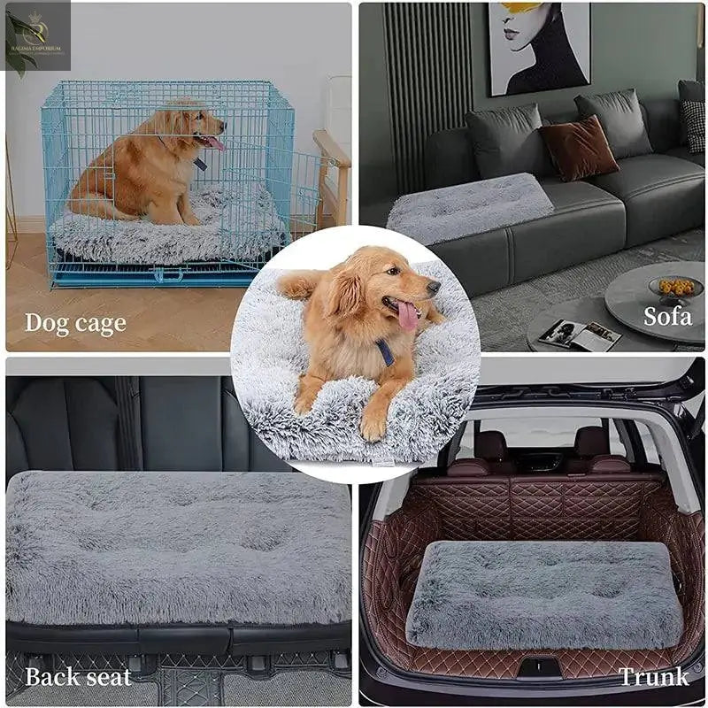 Plush Washable Dog Bed - RAGIMA Emporium