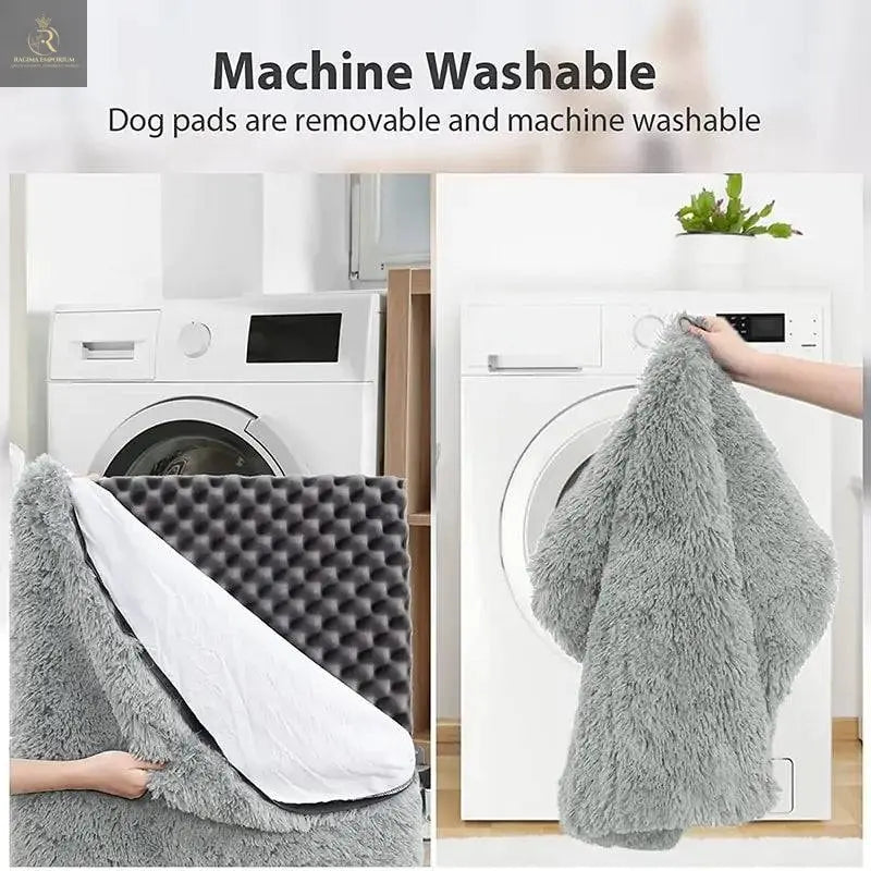 Plush Washable Dog Bed - RAGIMA Emporium