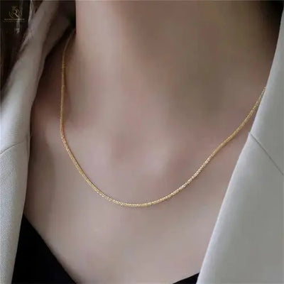 Popular Sparkling Necklace For Women Clavicle Chain Choker Fashion - RAGIMA Emporium