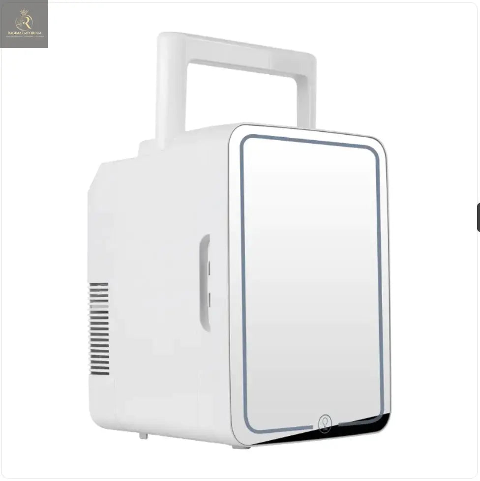 Portable Mini Beauty Fridge with Mirror, 110V - RAGIMA Emporium