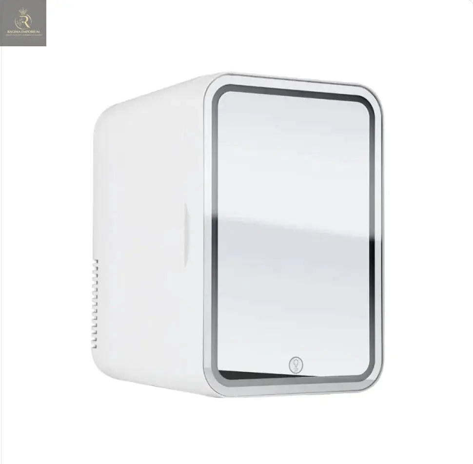 Portable Mini Beauty Fridge with Mirror, 110V - RAGIMA Emporium