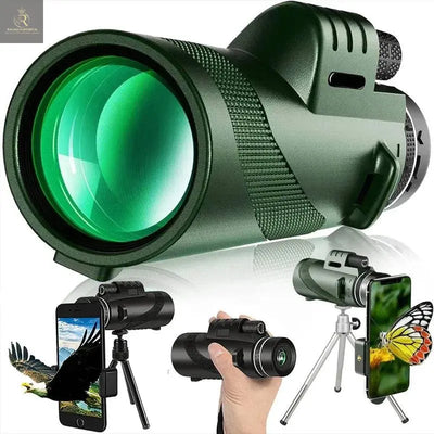 Portable Zoom HD 5000M Telescope Folding Long Distance Mini Powerful - RAGIMA Emporium