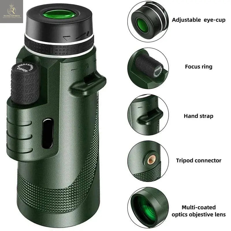 Portable Zoom HD 5000M Telescope Folding Long Distance Mini Powerful - RAGIMA Emporium