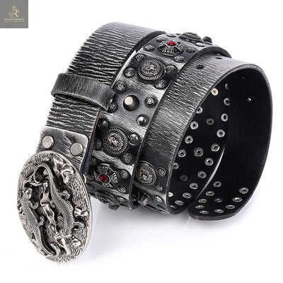 Punk Rivet Man Belt Show Trim Lady - RAGIMA Emporium