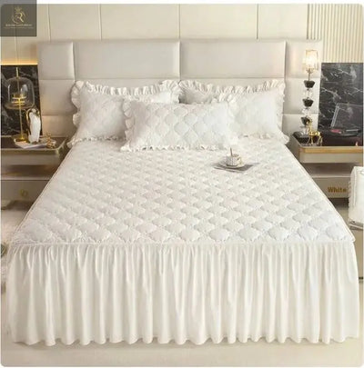 Quilted Bed Skirt - RAGIMA Emporium