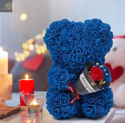 Rose Bear Preserved Fresh Flower Birthday Gift - RAGIMA Emporium