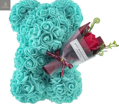 Rose Bear Preserved Fresh Flower Birthday Gift - RAGIMA Emporium