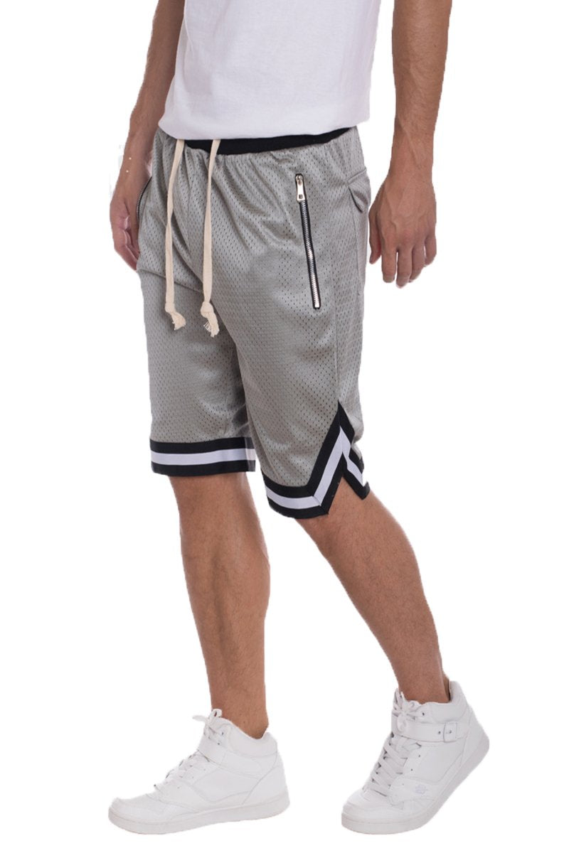 Solid Mesh Basketball Active Shorts - RAGIMA Emporium