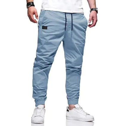 Youth Fashion Casual Tether Loose Cargo Ankle Banded Pants - RAGIMA Emporium