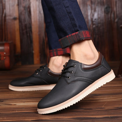 Mens Casual Flat Oxford Sneakers - RAGIMA Emporium