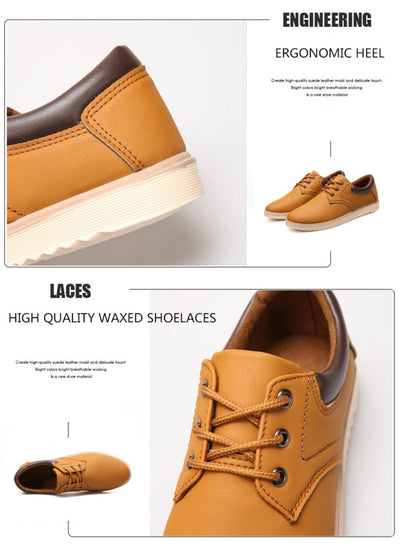 Mens Casual Flat Oxford Sneakers - RAGIMA Emporium