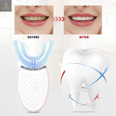 Silicone Electric Toothbrush 360° for Aldult Smart Automatic Whitening - RAGIMA Emporium