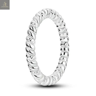 Silver Plated Women Luxury Stackable Ring Real Infinite Flower Daisy Fine Jewelry Rings For Engagement Weddling Party RAGIMA Emporium