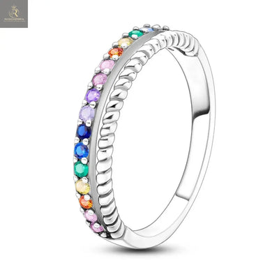 Silver Plated Women Luxury Stackable Ring Real Infinite Flower Daisy Fine Jewelry Rings For Engagement Weddling Party RAGIMA Emporium