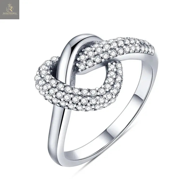 Silver Plated Women Luxury Stackable Ring Real Infinite Flower Daisy Fine Jewelry Rings For Engagement Weddling Party RAGIMA Emporium