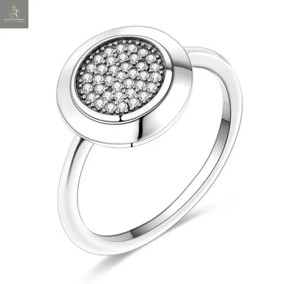 Silver Plated Women Luxury Stackable Ring Real Infinite Flower Daisy Fine Jewelry Rings For Engagement Weddling Party RAGIMA Emporium