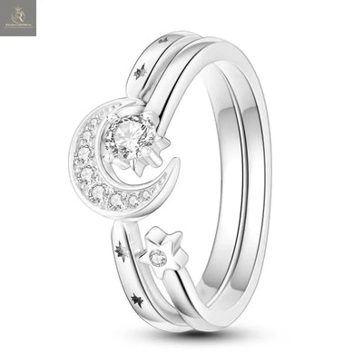 Silver Plated Women Luxury Stackable Ring Real Infinite Flower Daisy Fine Jewelry Rings For Engagement Weddling Party RAGIMA Emporium