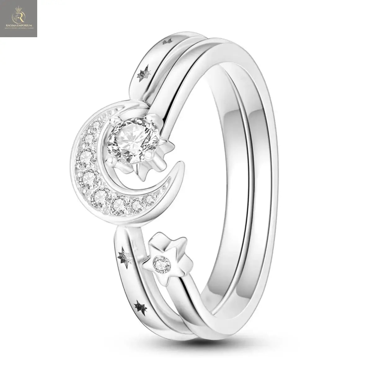 Silver Plated Women Luxury Stackable Ring Real Infinite Flower Daisy Fine Jewelry Rings For Engagement Weddling Party RAGIMA Emporium