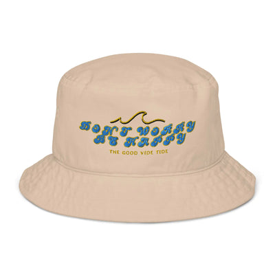 Organic Don't Worry, Be Happy Bucket Hat - RAGIMA Emporium