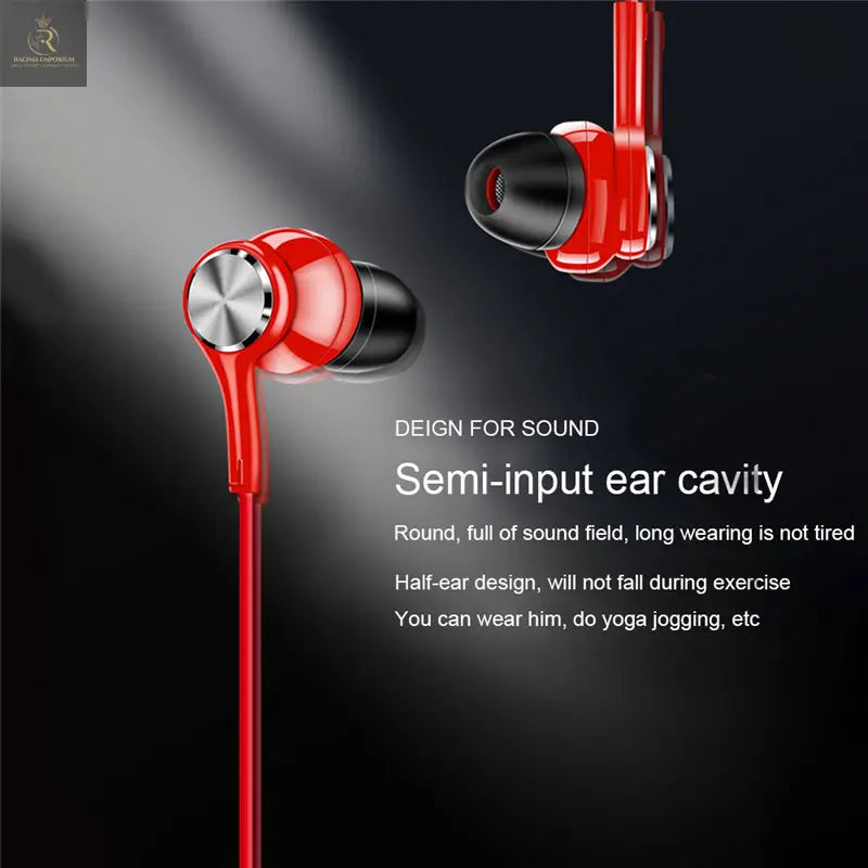 Sport Neckband Bluetooth Earphone Magnetic Wireless Headphones - RAGIMA Emporium