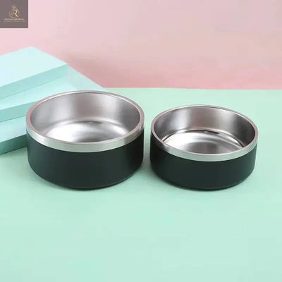 Stainless Steel Dog Bowl Upright Dog Bowl - RAGIMA Emporium