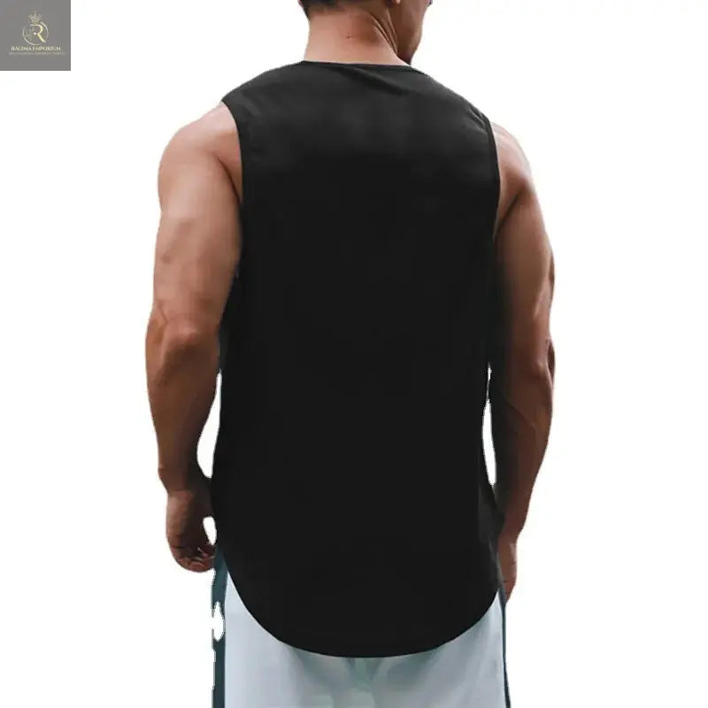 Summer Men's Gym Tank Top Fitness Training Clothing Quick-drying Loose Bodybuilding Sleeveless Shirt Men Fashion Basketball Vest - RAGIMA Emporium