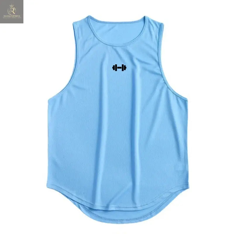 Summer Men's Gym Tank Top Fitness Training Clothing Quick-drying Loose Bodybuilding Sleeveless Shirt Men Fashion Basketball Vest - RAGIMA Emporium