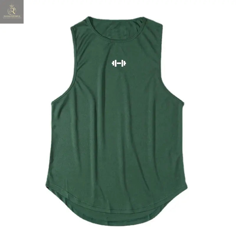 Summer Men's Gym Tank Top Fitness Training Clothing Quick-drying Loose Bodybuilding Sleeveless Shirt Men Fashion Basketball Vest - RAGIMA Emporium