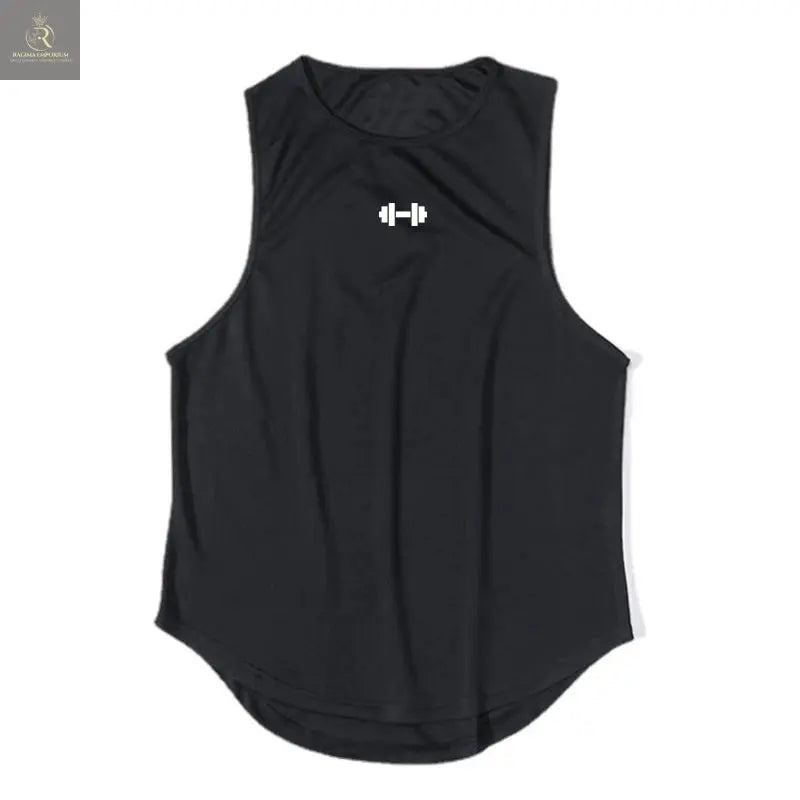 Summer Men's Gym Tank Top Fitness Training Clothing Quick-drying Loose Bodybuilding Sleeveless Shirt Men Fashion Basketball Vest - RAGIMA Emporium