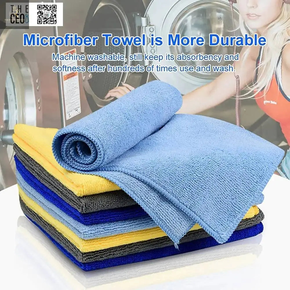 THE CEO Multipurpose Microfiber Cleaning Cloth - 8 Pack - RAGIMA Emporium