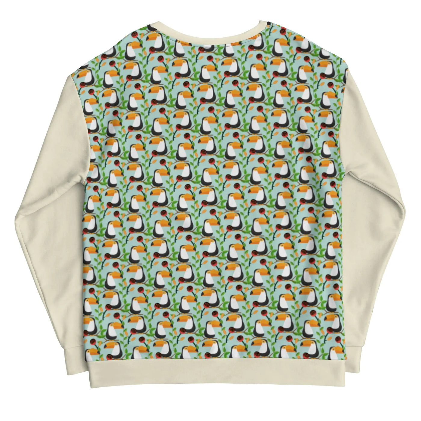 Men's Toucan Pattern Sweatshirt - RAGIMA Emporium