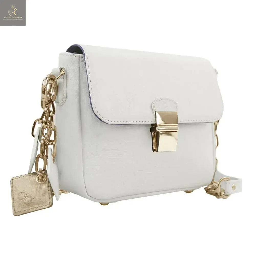 Tiny Leather Handbag -White (Option 2) - RAGIMA Emporium