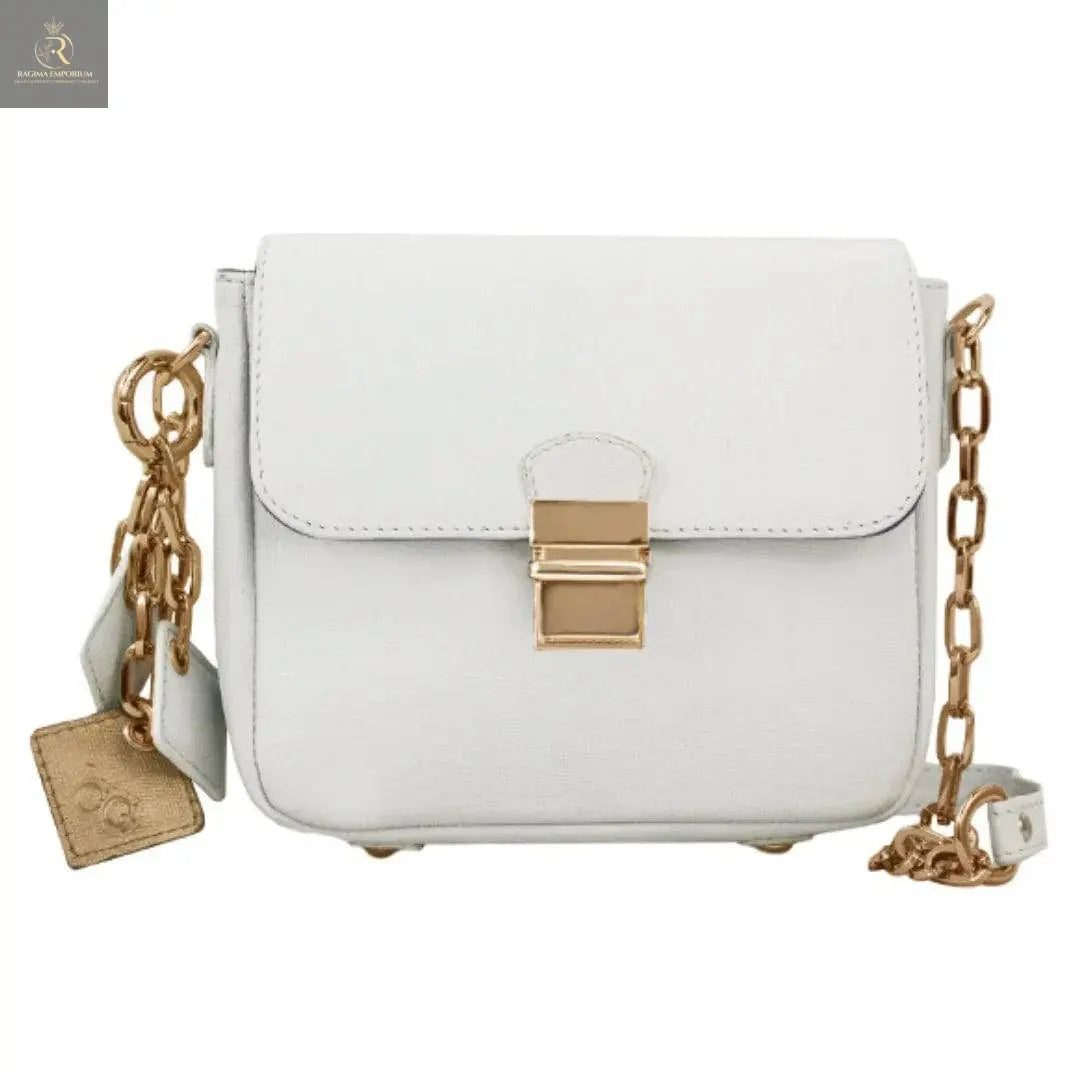 Tiny Leather Handbag -White (Option 2) - RAGIMA Emporium