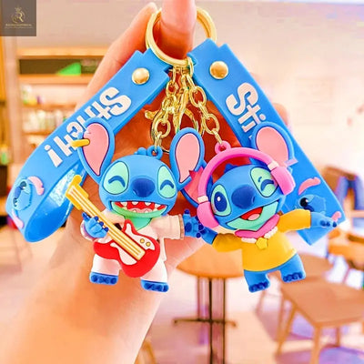 Wholesale New Anime Disney Keychain Mickey Mouse Minnie Lilo & Stitch AliExpress