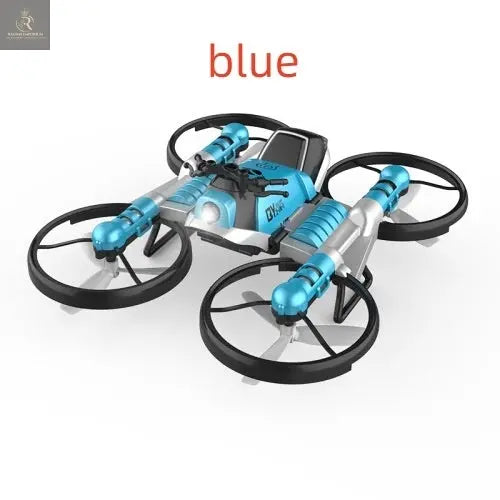 WiFi FPV RC Drone Motorcycle 2 in 1 Foldable Helicopter Camera 0.3MP Altitude Hold RC Quadcopter Motorcycle Drone 2 in 1 Dron - RAGIMA Emporium