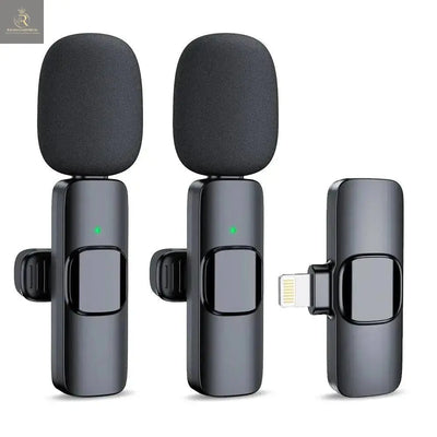 Wireless Stereo Lavalier Mini Lapel Smart Phone Microphone For Video Audio - RAGIMA Emporium