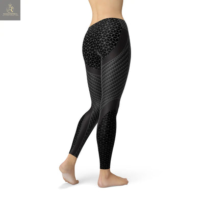 Womens Carbon Fiber Sports Leggings - RAGIMA Emporium