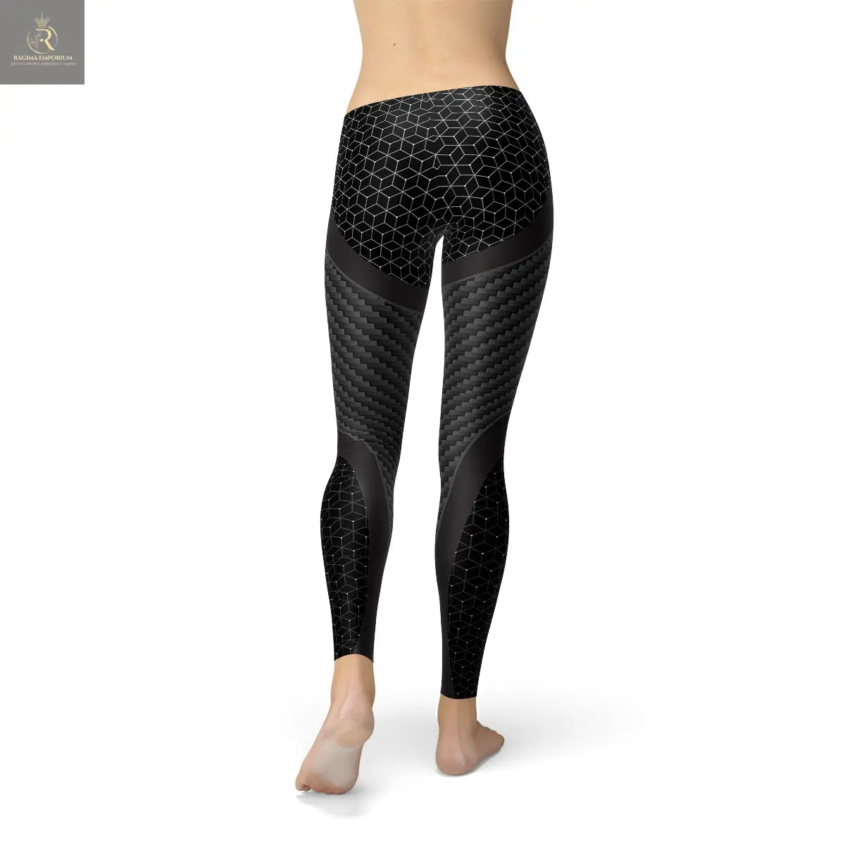 Womens Carbon Fiber Sports Leggings - RAGIMA Emporium