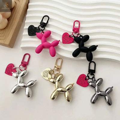 Y2K Balloon Dog Keychain Models for Girls Sweet Ins Style Balloon Dog - RAGIMA Emporium