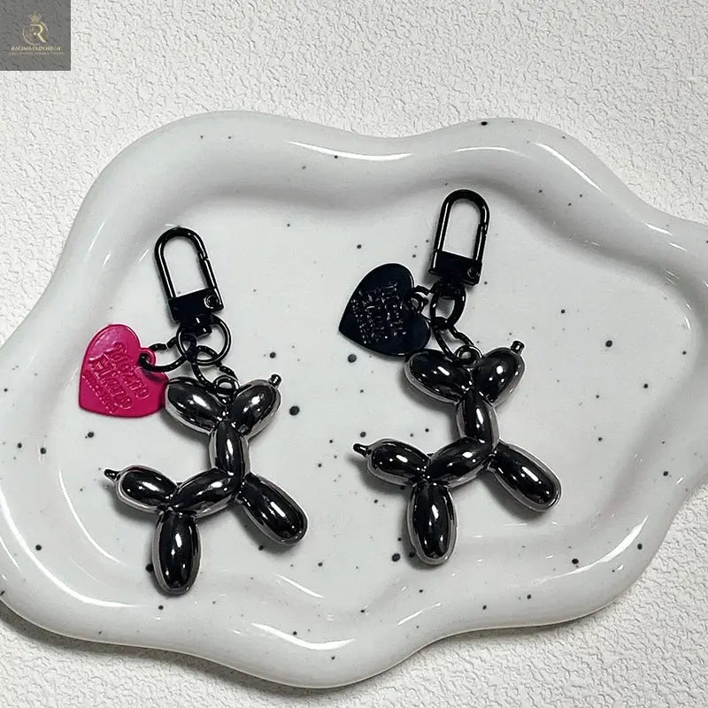 Y2K Balloon Dog Keychain Models for Girls Sweet Ins Style Balloon Dog - RAGIMA Emporium