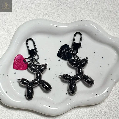 Y2K Balloon Dog Keychain Models for Girls Sweet Ins Style Balloon Dog - RAGIMA Emporium