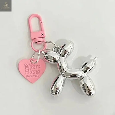 Y2K Balloon Dog Keychain Models for Girls Sweet Ins Style Balloon Dog - RAGIMA Emporium