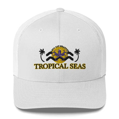 Tropical Lets Get Kraken Trucker Hat - RAGIMA Emporium