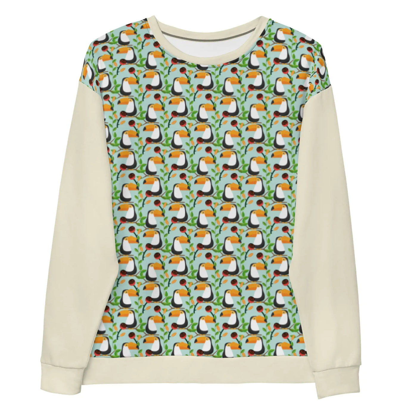 Men's Toucan Pattern Sweatshirt - RAGIMA Emporium