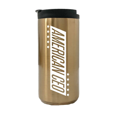 10 Stars American CEO 14oz Coffee Tumbler - RAGIMA Emporium